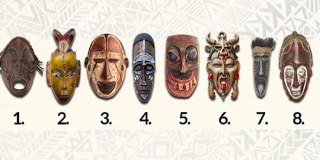Choisissez un masque tribal et il vous en dira plus sur votre personnalité!
